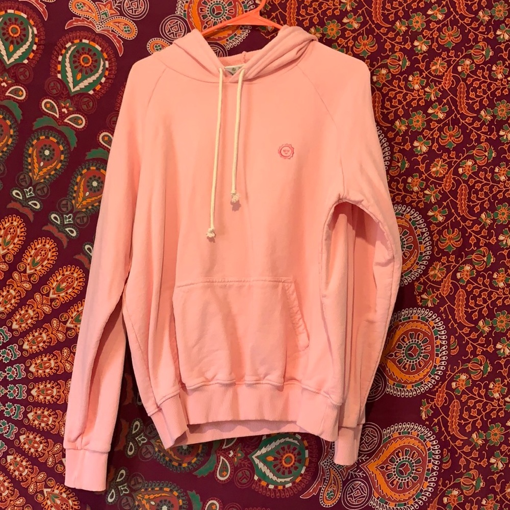 Big bud press light pink heavy weight sweatshirt